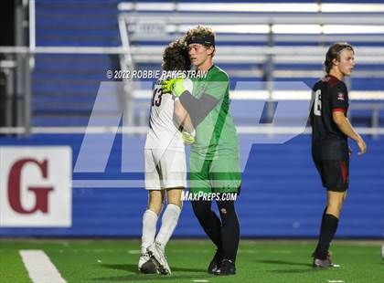 Thumbnail 1 in Lake Travis vs. Plano (UIL 6A Boys Soccer State Final) photogallery.