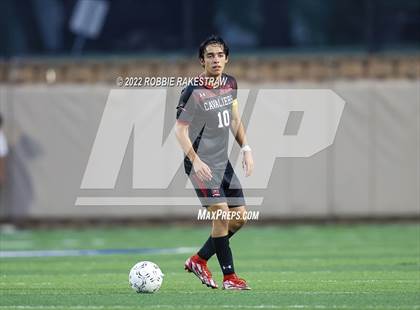 Thumbnail 1 in Lake Travis vs. Plano (UIL 6A Boys Soccer State Final) photogallery.