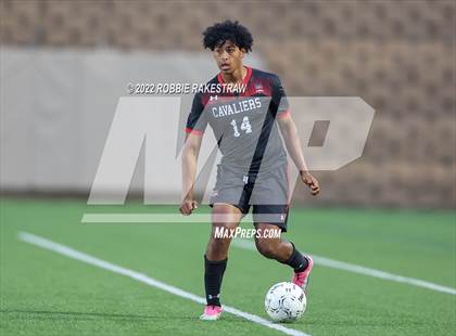 Thumbnail 1 in Lake Travis vs. Plano (UIL 6A Boys Soccer State Final) photogallery.