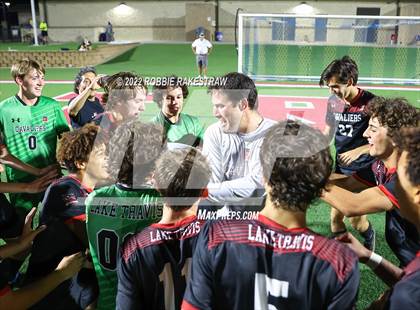 Thumbnail 1 in Lake Travis vs. Plano (UIL 6A Boys Soccer State Final) photogallery.