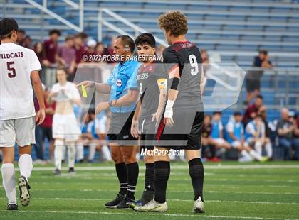 Thumbnail 3 in Lake Travis vs. Plano (UIL 6A Boys Soccer State Final) photogallery.