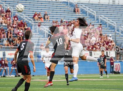 Thumbnail 1 in Lake Travis vs. Plano (UIL 6A Boys Soccer State Final) photogallery.