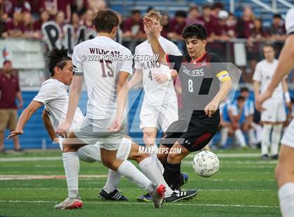 Thumbnail 2 in Lake Travis vs. Plano (UIL 6A Boys Soccer State Final) photogallery.