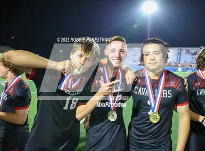 Thumbnail 1 in Lake Travis vs. Plano (UIL 6A Boys Soccer State Final) photogallery.