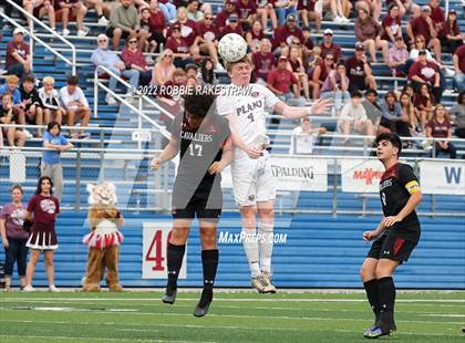 Thumbnail 1 in Lake Travis vs. Plano (UIL 6A Boys Soccer State Final) photogallery.