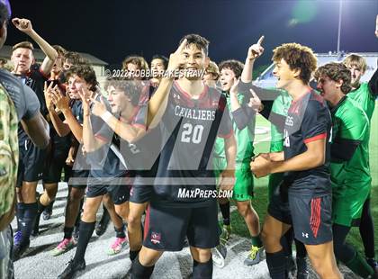 Thumbnail 1 in Lake Travis vs. Plano (UIL 6A Boys Soccer State Final) photogallery.