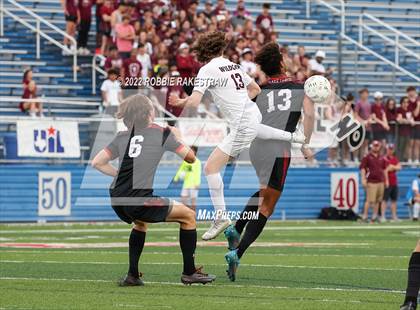 Thumbnail 2 in Lake Travis vs. Plano (UIL 6A Boys Soccer State Final) photogallery.