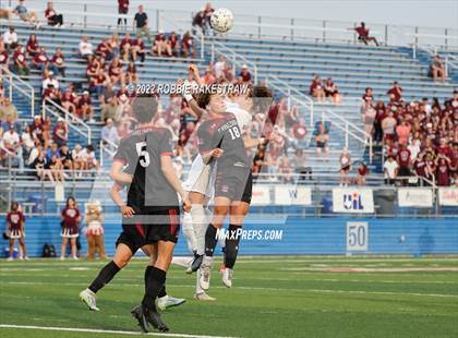 Thumbnail 3 in Lake Travis vs. Plano (UIL 6A Boys Soccer State Final) photogallery.