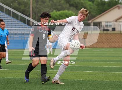 Thumbnail 3 in Lake Travis vs. Plano (UIL 6A Boys Soccer State Final) photogallery.