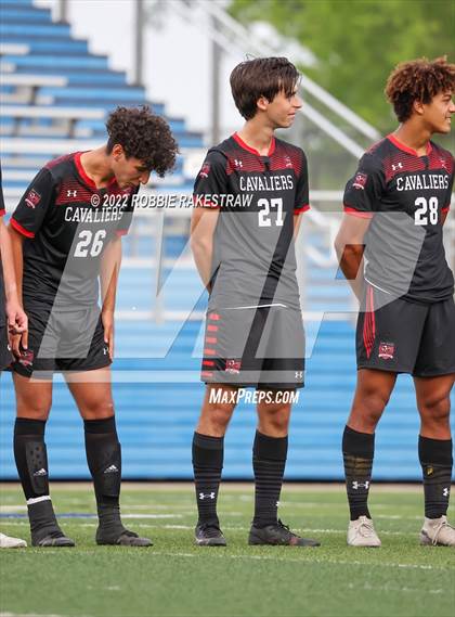 Thumbnail 2 in Lake Travis vs. Plano (UIL 6A Boys Soccer State Final) photogallery.