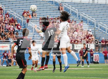 Thumbnail 3 in Lake Travis vs. Plano (UIL 6A Boys Soccer State Final) photogallery.