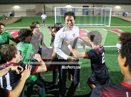 Thumbnail 3 in Lake Travis vs. Plano (UIL 6A Boys Soccer State Final) photogallery.