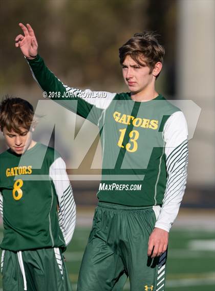Thumbnail 3 in Grayslake Central vs. Crystal Lake South (IHSA 2A Regional Semifinal) photogallery.