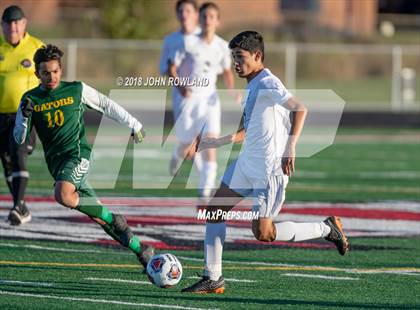 Thumbnail 3 in Grayslake Central vs. Crystal Lake South (IHSA 2A Regional Semifinal) photogallery.