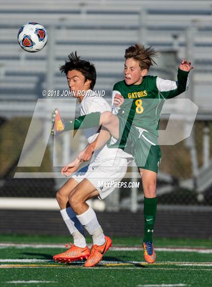 Thumbnail 3 in Grayslake Central vs. Crystal Lake South (IHSA 2A Regional Semifinal) photogallery.