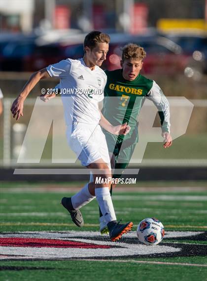 Thumbnail 2 in Grayslake Central vs. Crystal Lake South (IHSA 2A Regional Semifinal) photogallery.