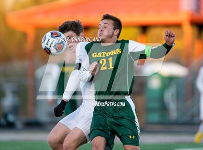Thumbnail 3 in Grayslake Central vs. Crystal Lake South (IHSA 2A Regional Semifinal) photogallery.