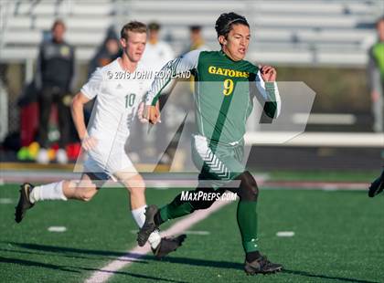 Thumbnail 3 in Grayslake Central vs. Crystal Lake South (IHSA 2A Regional Semifinal) photogallery.