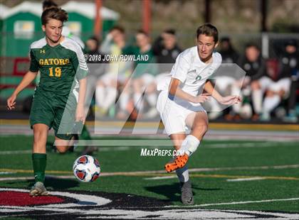 Thumbnail 2 in Grayslake Central vs. Crystal Lake South (IHSA 2A Regional Semifinal) photogallery.