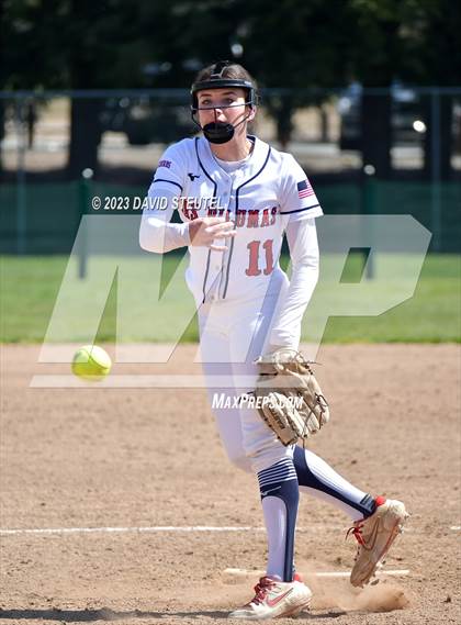 Thumbnail 2 in Roseville vs. Las Plumas (Stephanie LeDoux Tournament) photogallery.