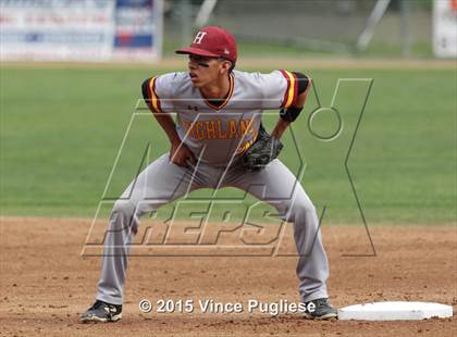 Thumbnail 2 in Highland vs. El Camino Real (Babe Herman Tourney) photogallery.