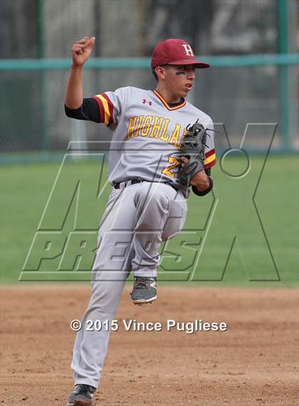 Thumbnail 1 in Highland vs. El Camino Real (Babe Herman Tourney) photogallery.