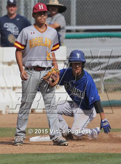 Thumbnail 1 in Highland vs. El Camino Real (Babe Herman Tourney) photogallery.