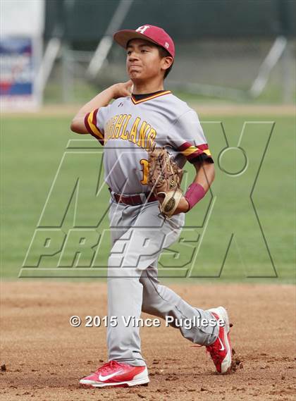 Thumbnail 2 in Highland vs. El Camino Real (Babe Herman Tourney) photogallery.