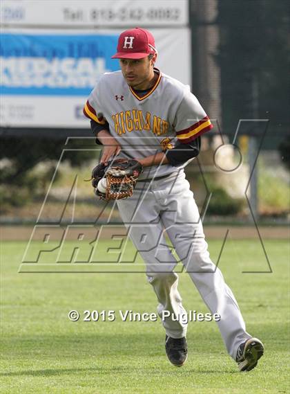 Thumbnail 1 in Highland vs. El Camino Real (Babe Herman Tourney) photogallery.