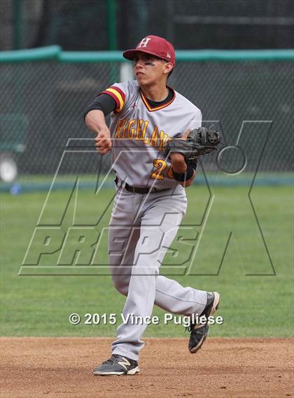 Thumbnail 1 in Highland vs. El Camino Real (Babe Herman Tourney) photogallery.