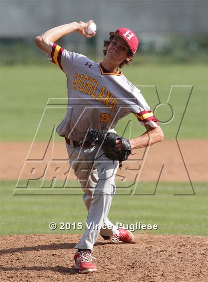 Thumbnail 1 in Highland vs. El Camino Real (Babe Herman Tourney) photogallery.