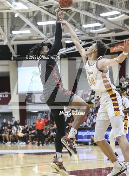 Thumbnail 2 in Imhotep Charter vs. Cardinal Hayes (Spalding Hoophall Classic) photogallery.
