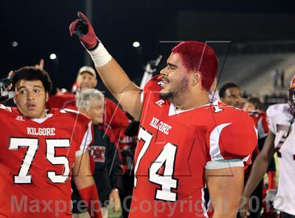 Thumbnail 3 in Gainesville vs. Kilgore (UIL 3A Division 1 Quarterfinal Playoff) photogallery.
