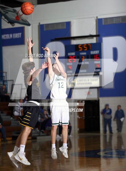 Thumbnail 1 in Lincoln Southwest vs. Fremont (HAC Tournament) photogallery.