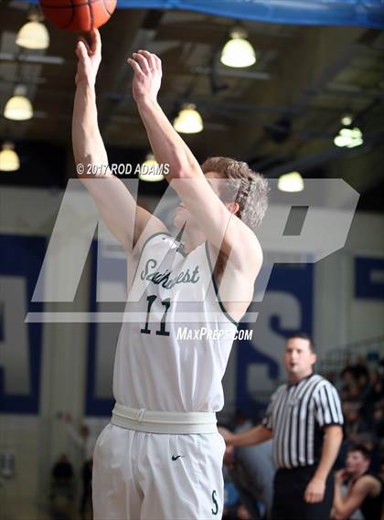 Thumbnail 1 in Lincoln Southwest vs. Fremont (HAC Tournament) photogallery.