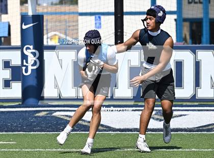 Thumbnail 3 in St. John Bosco vs. Corona del Mar (Brave 8 Invitational) photogallery.