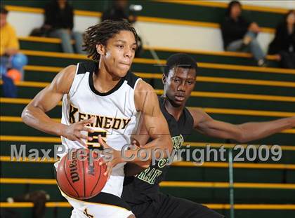 Thumbnail 2 in Monterey Trail vs. Kennedy (Jack Scott Tournamnet) photogallery.