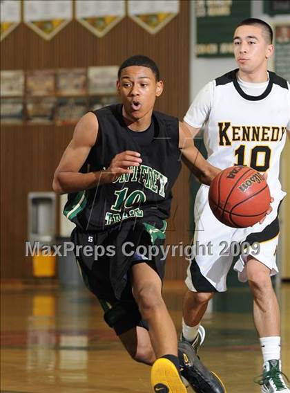 Thumbnail 1 in Monterey Trail vs. Kennedy (Jack Scott Tournamnet) photogallery.