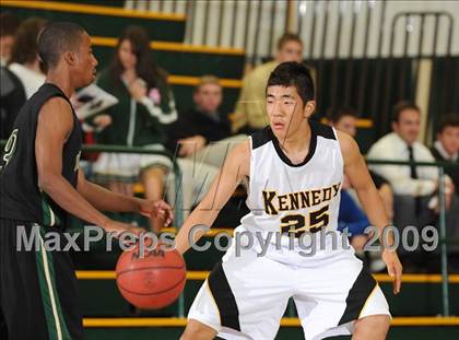 Thumbnail 2 in Monterey Trail vs. Kennedy (Jack Scott Tournamnet) photogallery.