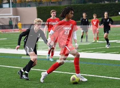Thumbnail 1 in Lincoln vs. Jesuit (OSAA 6A Quarterfinal) photogallery.