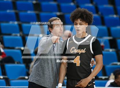 Thumbnail 2 in Crespi vs Mater Dei  (Mission-Trinity Challenge @ Pauley Pavilion -UCLA) photogallery.