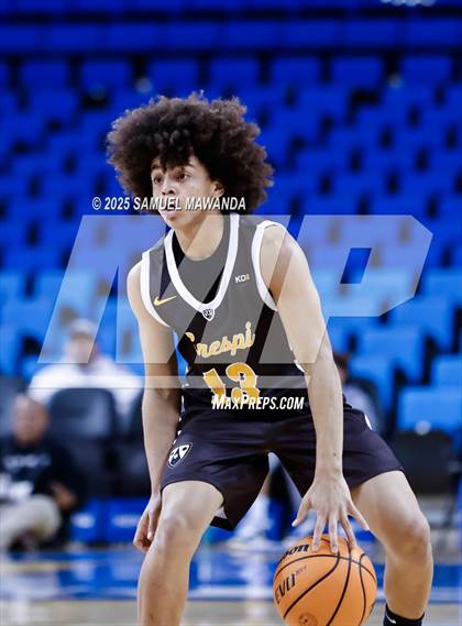Thumbnail 1 in Crespi vs Mater Dei  (Mission-Trinity Challenge @ Pauley Pavilion -UCLA) photogallery.