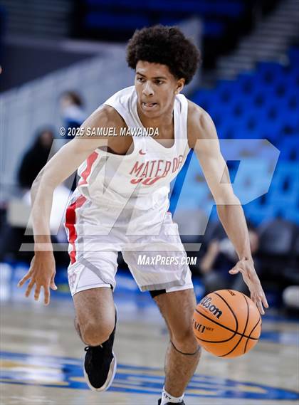 Thumbnail 3 in Crespi vs Mater Dei  (Mission-Trinity Challenge @ Pauley Pavilion -UCLA) photogallery.