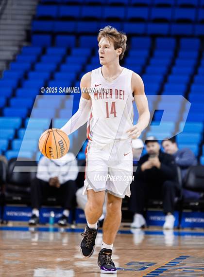 Thumbnail 3 in Crespi vs Mater Dei  (Mission-Trinity Challenge @ Pauley Pavilion -UCLA) photogallery.