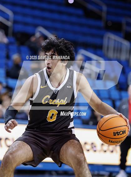 Thumbnail 1 in Crespi vs Mater Dei  (Mission-Trinity Challenge @ Pauley Pavilion -UCLA) photogallery.