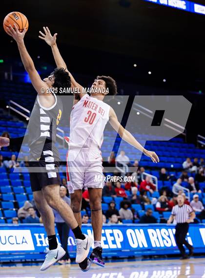 Thumbnail 1 in Crespi vs Mater Dei  (Mission-Trinity Challenge @ Pauley Pavilion -UCLA) photogallery.