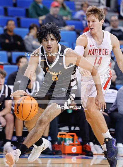 Thumbnail 1 in Crespi vs Mater Dei  (Mission-Trinity Challenge @ Pauley Pavilion -UCLA) photogallery.