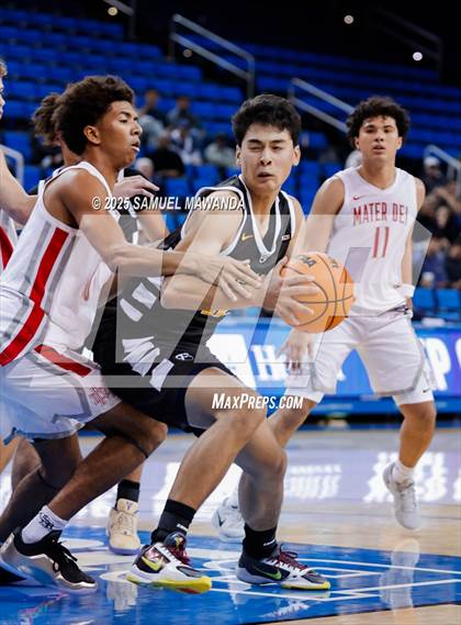 Thumbnail 1 in Crespi vs Mater Dei  (Mission-Trinity Challenge @ Pauley Pavilion -UCLA) photogallery.