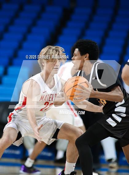 Thumbnail 2 in Crespi vs Mater Dei  (Mission-Trinity Challenge @ Pauley Pavilion -UCLA) photogallery.