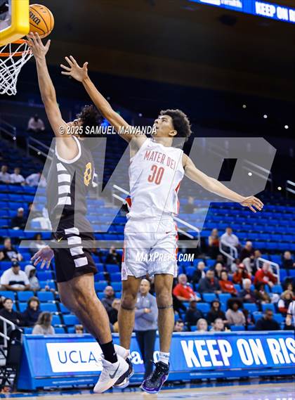 Thumbnail 2 in Crespi vs Mater Dei  (Mission-Trinity Challenge @ Pauley Pavilion -UCLA) photogallery.